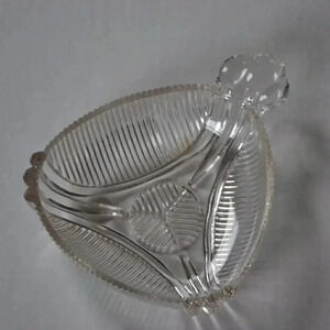 5/$25 Vtg Glass  Candy Dish